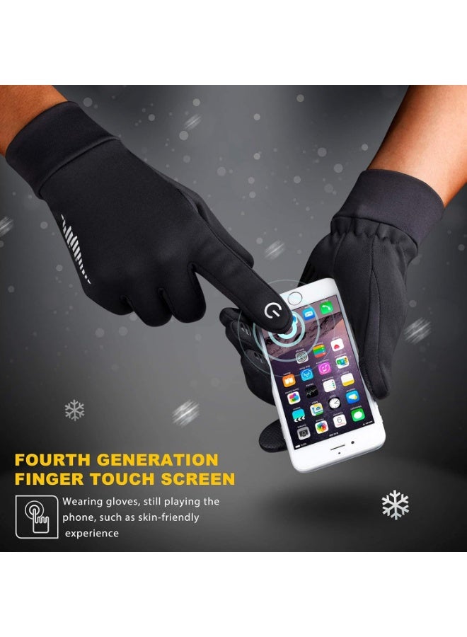 MAKINGTEC Winter Gloves Women Men Ski Gloves Liners Thermal Warm Touch Screen, Perfect for Cycling, Running, Driving, Hiking, Walking, Texting, Freezer Work, Gardening and Daily Activities - Image 4